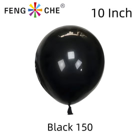 Black 150 - 10 Inch Balloons