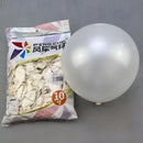 Metallic White 570 - 10 Inch Balloons-2