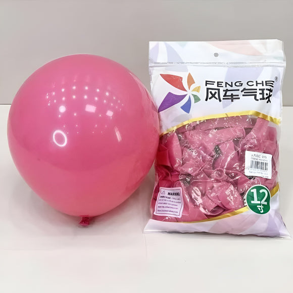 Flamingo Red 015 - 12 Inch Balloons