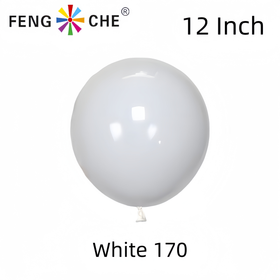 White 170 - 12 Inch Balloons