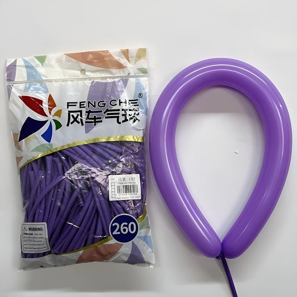 Lavender 132 - 260 Long Balloons
