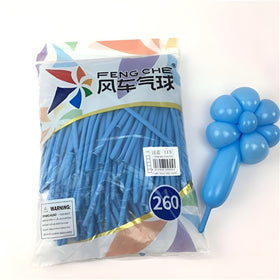 Light Blue 113 - 260 Long Balloons
