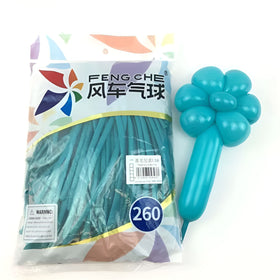 Caribbean Blue 116 - 260 Long Balloons