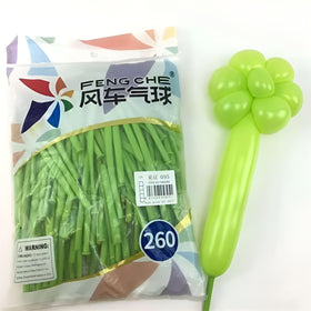 Mint Green 095 - 260 Long Balloons