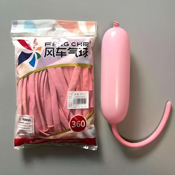 Light Pink 031 - 360 Long Balloons