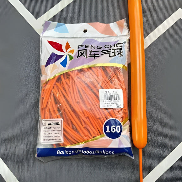 Orange 050 - 160 Long Balloons