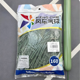 Avocado Green 097 - 160 Long Balloons