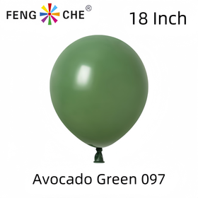 Avocado Green 097 - 18 Inch Balloons