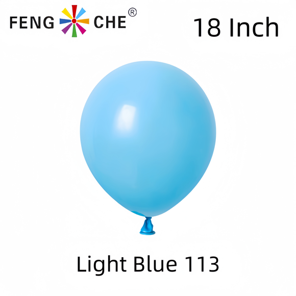 Light Blue 113 - 18 Inch Balloons