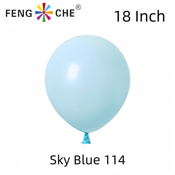Sky Blue 114 - 18 Inch Balloons