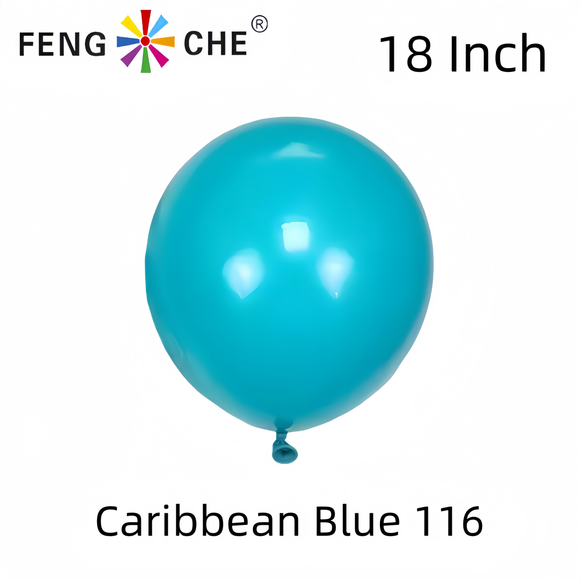 Caribbean Blue 116 - 18 Inch Balloons