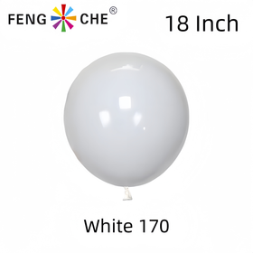 White 170 - 18 Inch Balloons