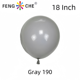 Gray 190 - 18 Inch Balloons