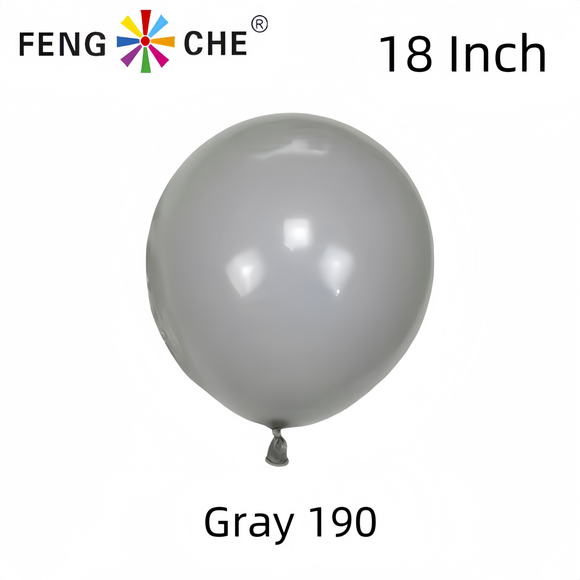 Gray 190 - 18 Inch Balloons