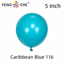 Caribbean Blue 116 - 5 Inch Balloons-1