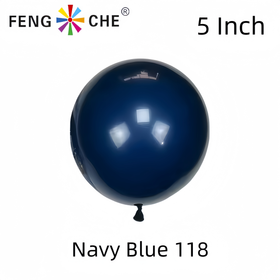 Navy Blue 118 - 5 Inch Balloons