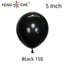 Black 150 - 5 Inch Balloons-1