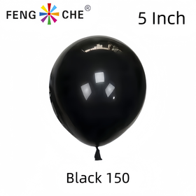 Black 150 - 5 Inch Balloons
