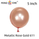 Metallic Rose Gold 611 - 5 Inch Balloons-1
