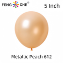 Metallic Peach 612- 5 Inch Balloons-1