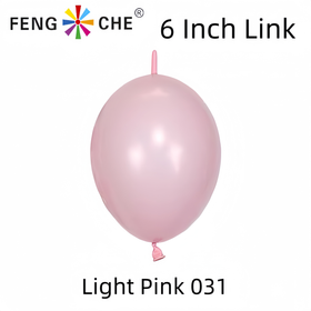 Light Pink 031 - 6 Inch Link Balloons