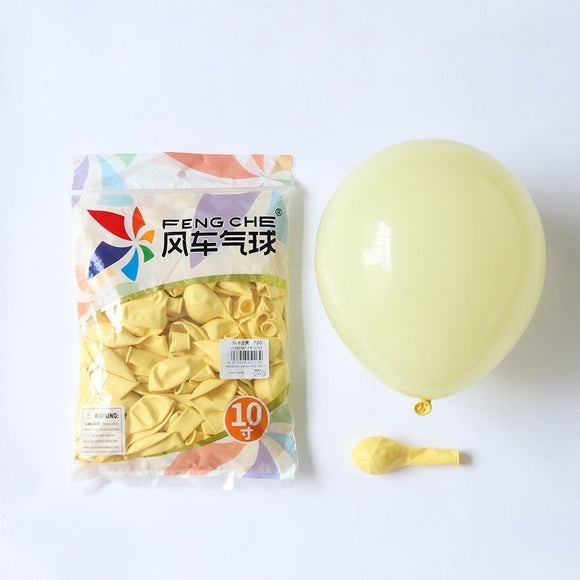 FENG CHE Round Balloons-10 Inch