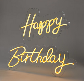 “Happy Birthday” Neon Light